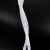 海斯迪克 HKW-303 PE塑料缠绕管 电线线束保护带 12MM 白色8米