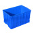 鹏盛 周转箱汽配塑料收纳箱零件盒加厚物流箱不带盖 加厚款(340*265*125mm)