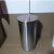 台面不锈钢垃圾桶嵌入式圆形连体桶厨房悬挂清洁桶洗手间装饰摇盖 NZ-230Z-430三件套