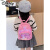 迪士尼（Disney）库洛米包包女童背包2024新款可爱女孩双肩包洋气小朋友幼儿园书包 深粉色