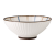HYWLKJ日式斗笠碗陶瓷单个汤碗拉面碗吃饭碗沙拉餐具套装家用宿舍用学生 蓝和6英寸水果碗