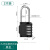 青佤 u型锁 玻璃门锁 不锈钢加长锁 单位：个 黑色密码锁 可改密码