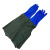 比鹤迖 BHD-7832 工业耐酸碱浸塑PVC长手套 军绿色接袖均码长约65cm 1双