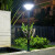 爱登斯太阳能高杆灯户外防水花园别墅庭院小区照明灯3米4米室外景 太阳能/魔方院灯/白光/配3米杆