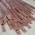 地线铜排 T2紫铜排板红铜排板铜条板散热铜板地线接地铜排扁条厚2mm-4mmMYFS 3*15 6米一根
