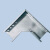 宝卫侠（BAOWEIXIA）钢制槽式镀锌桥架配件镀锌水平 90°弯头 50*50*0.7mm
