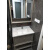 北欧轻奢组合美式实木小户型卫生间洗脸手盆洗漱台卫浴 1.2米+镜子