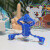 发条机器人玩具上链会跳舞夜市地摊奖品创意小礼品幼儿园分享 劈叉发条小人蓝色一只