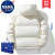 NASA LEAP官方棉服男装外套2023新款秋冬季加厚棉袄潮流羽面包绒服棉衣男士 黑色 XL（建议140-160斤）