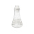 领勤  带砂芯锥形瓶塞三角烧瓶塞实验室硅胶塞透气空心砂滤芯抽滤瓶塞 16-18mm（2个）