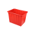亚桓菡 120升水箱705*490*390红色储水箱白色家用宽口长方形塑料箱子加厚特大号水产周转储物收纳箱