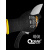QEAR黑色欧标5级防割搬玻璃钢板劳保防滑耐磨工作保护浸胶手套 12对黑五级防割PU款特惠装 L