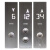 HAA23550K1/2/3/4奥的斯电梯020型外呼外招显示全新现货 并联单显示板
