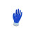 恒辉/HANVO 防护手套 涤纶针织浸蓝色丁腈 L码(9码)  10双/包×12包/箱 整箱 NE3001