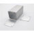 正方形铝合金外壳铝型材盒子铝盒长方形壳体氧化开孔丝印打标打样 56*56*长100白色