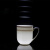 新源绿网 GE-2010F-B10 白瓷杯 黄金线条办公杯 容量：400mL（计价单位：个）