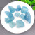时岛海蓝宝石原石天l然宝大颗粒摆件DIY吊坠手链饰品蓝色水晶矿石标本 5-10克 一块