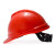 HKNAV-Gard500 豪华型安全帽ABS PE 超爱戴一指键帽衬带孔 PE超爱戴红色带孔10172515