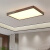 铜格格中式吸顶灯客厅餐厅灯胡桃木新中式简约家用全屋大厅房间卧室灯 22~长方95cm中性光