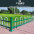 cutersre锌钢草坪护栏绿化带隔离栏杆园林防护栏菜园花园篱笆栅栏围栏U型0.8米高