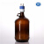4L色谱化学试剂瓶配套流动相瓶盖 甲醇乙醇瓶用避光抗腐蚀 提耳瓶 ASONE玻璃加仑瓶通用 可配转接 单独S38流动相瓶盖(2孔3.2mm)