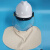瑞谧适用电焊面罩防护脸头戴式安帽焊工焊机烧焊接头盔高清透明面屏 茶色面屏+支架