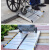 IGIFTFIRE定制现货无障碍移动坡道轮椅上下楼梯台阶残疾人折叠便携斜 长56*宽75cm(无挡板)
