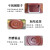 上海垃圾分类垃圾桶大号圆形干湿厨余其他易腐垃圾浙江杭州西安 红色60K有盖(有害垃圾)