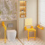 适用无障碍卫生间套装老年人坐便扶手浴室折叠凳老人洗澡椅子 加强版三件套-黄