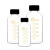 kuihuap 葵花顶空瓶 螺口玻璃顶空瓶取样瓶试剂瓶带刻度实验用 25ml（四氟硅胶垫）,10个起订 