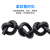 珠江电缆 电线电缆ZC-RVV-300/500V-3*10平方国标多芯多股软线100米/卷 黑色