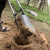 定制锰钢对锹铲夹锹掏土挖坑打洞洛阳铲挖电线杆挖树坑挖桩掏桩芯 2.2米夹铲平铲掏瓢