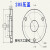 定制204/6205/6206/6207/6208/6210轴承座压盖防尘盖锯机轴承议价 6204轴承压盖内孔28 默认