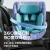 HBRX360pro儿童安全座椅婴儿车载0-3-12岁宝宝可坐躺汽车用 X360-经典条纹