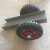 工业推车轮子万向轮实心橡胶轮子手推车轮子大理石辅料重型工业轮