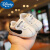 迪士尼（Disney）春秋季新生儿软底学步鞋男宝宝鞋子0-3-6个月一岁女婴儿防滑新款8 C21单鞋(绿色) 内长11.5cm建议7-8个月左右