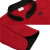 比鹤迖 BHD-2974 餐厅食堂厨房工作服/工装 长袖[红色]2XL 1件