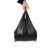 中号背心垃圾袋黑色大号特厚 平口/手提式塑料袋酒店定制 手提3350加厚2700只 承重约25斤 加厚