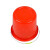 曦巢 塑料红色水桶手提洗车水桶加厚带盖通用清洁提桶储水桶10L