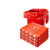 爱柯布洛 331397 分类垃圾袋 厚4丝平口加厚  有害垃圾-红色 120x140cm 30只/包