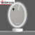山头林村智能浴室镜子椭圆形led灯卫生间防雾挂墙式发光镜梳妆台带灯壁挂 A款-线控+白光+防爆 通电即亮 0.4-0.6米宽