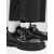 梵佳诺男鞋2024年新款春季英伦风休闲皮鞋男士商务正装大头工作潮鞋 黑色 39