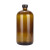 波士顿棕色小口密封玻璃瓶避光化学试剂瓶茶色分装小瓶带盖密封罐 60ml()
