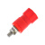 适用于4mm香蕉插头接线柱母座仪器仪表面板插座插孔插口测试测量24A60V P50015红色