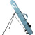 达亿瓦（DAIWA）24款青春版台钓竿包手竿包轻量型1.25米手竿竿包渔具包 天蓝色三层无支架