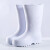 冬季EVA泡沫雨靴加棉高筒防水鞋男女水靴厨房防滑耐油靴 白色中筒EVA（不加棉） 40