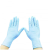 无粉尘手套 乳白色和蓝色两种色系可选 一次性使用橡胶手套 每盒/ 乳胶手套小号100只