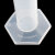 RICH LAB BRAND塑料量筒50/100/250/500/2000ml进口PP普兰德刻度量杯 蚀刻刻度 100ml BR35038