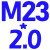 细直槽丝攻M21M22M23M24M25*0.5*0.75*1.5*2.5*3机用手用丝锥 M23*0.75