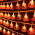 东弧新年节日灯串福字灯LED喜庆春节红灯笼灯串中国结挂件装饰彩灯 彩色福字灯 1.5米10灯USB款